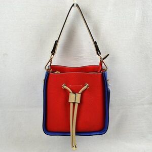 2N1 Drawstring Single Handle Bucket Shoulder/Tote Bag with Pouch